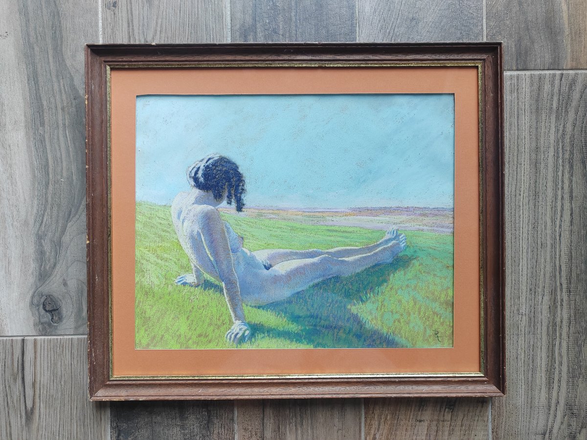 Stunning Pastel Artwork—please Identify The Artist (monogram: Rt)-photo-4