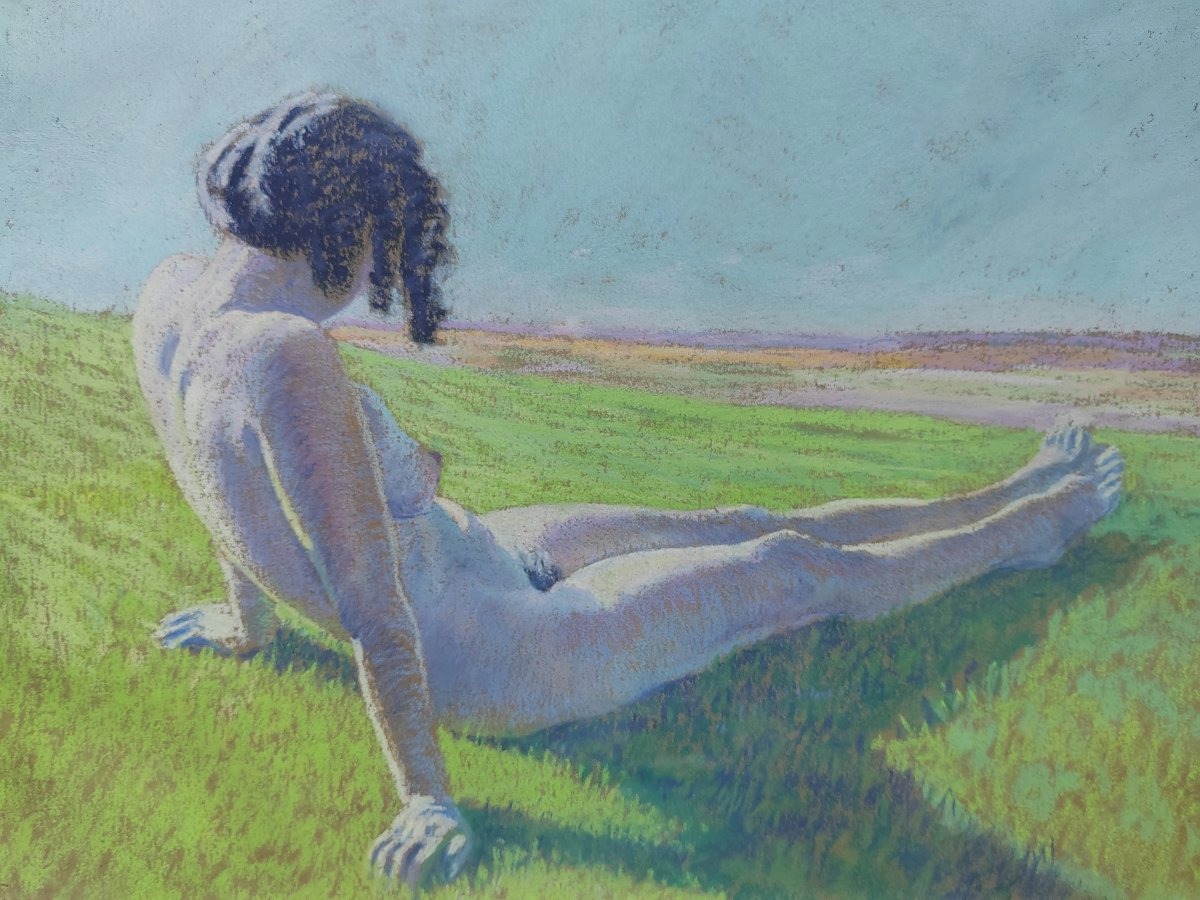 Stunning Pastel Artwork—please Identify The Artist (monogram: Rt)