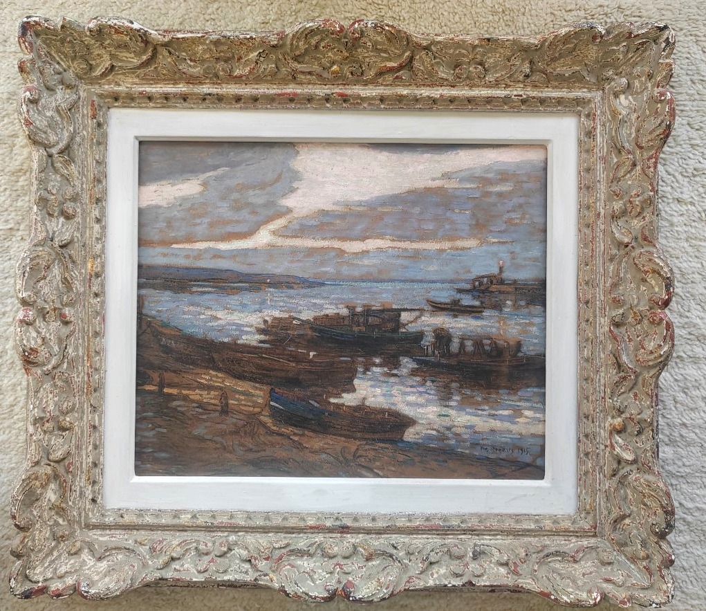 Arcachon, Pierre Gaston Rigaud, 1915, Mixed Media -photo-2