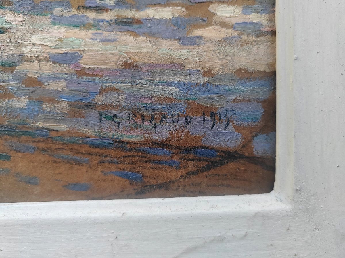 Arcachon, Pierre Gaston Rigaud, 1915, Mixed Media -photo-3
