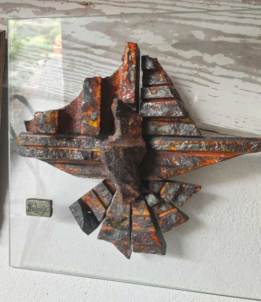 Sculpture moderniste Jean Toulouse Puy de Dôme Chanonat