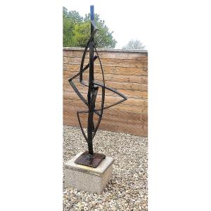 Large Sculpture By Jean Gilles (1925-2014) Doubs Besançon