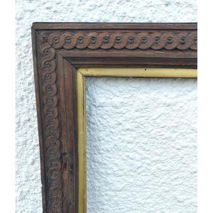 Louis XV Wooden Frame 81x65 Format 25f Dated 1724