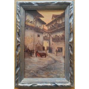 Claudio Padilla Aurore Sand course de taureau Espagne Gargilesse