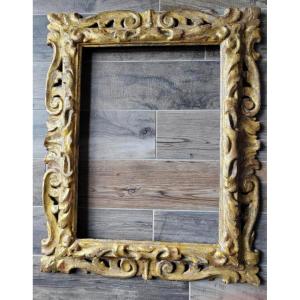 Grand cadre ancien Espagne 17 ème miroir 