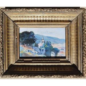 Armand Auguste de Conchy Bonnieux miniature Lubéron 