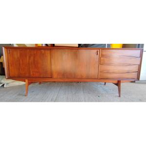 Scandinavian Sideboard Attributed To Arne Vodder. Made Of Rosewood. 
