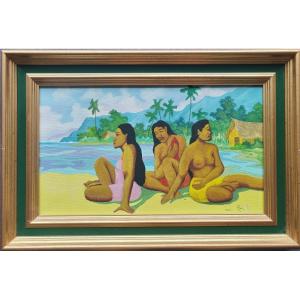 Tahiti Rui Juventin les tahitiennes comme Gauguin 