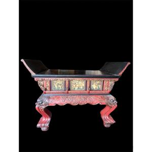 Buffet Temple Chinois  XIXème