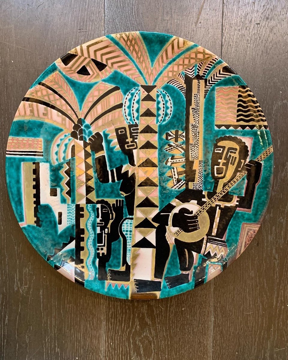 Art Deco Primavera And Balon Dish.-photo-4