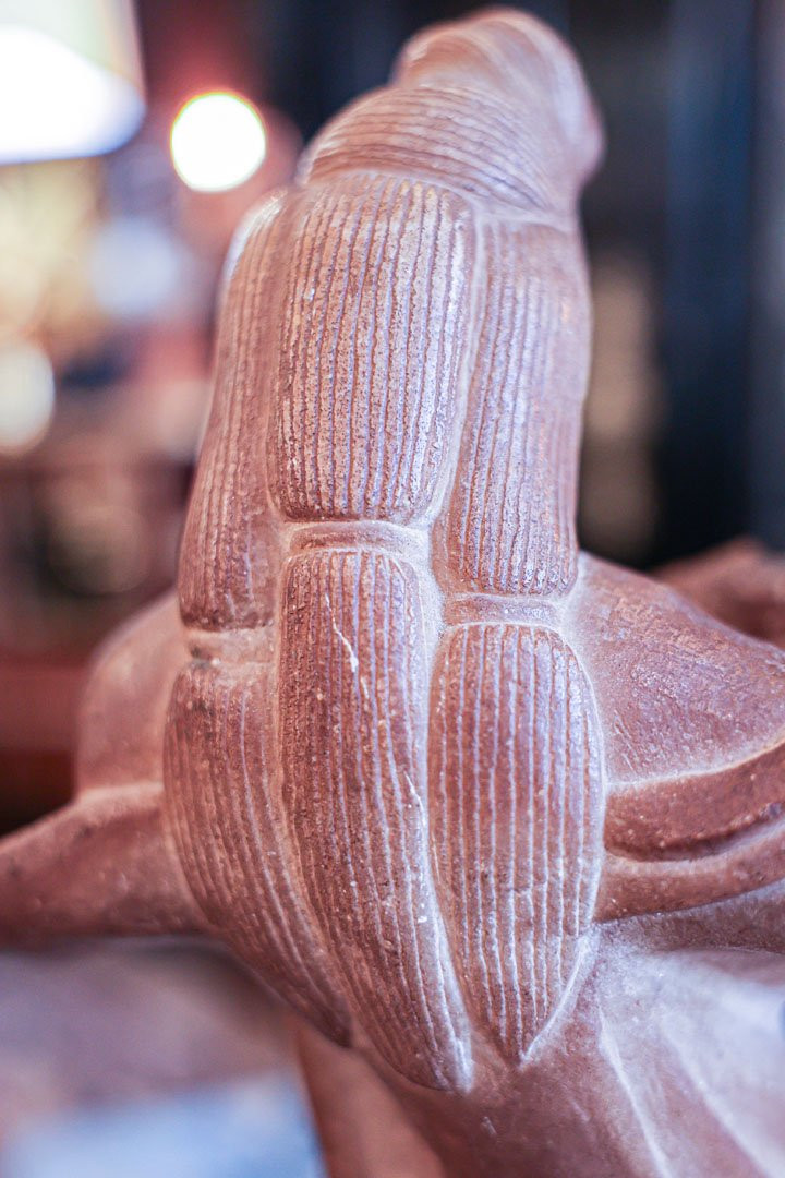 Statue Asiatique "Dame aux nuages"-photo-3