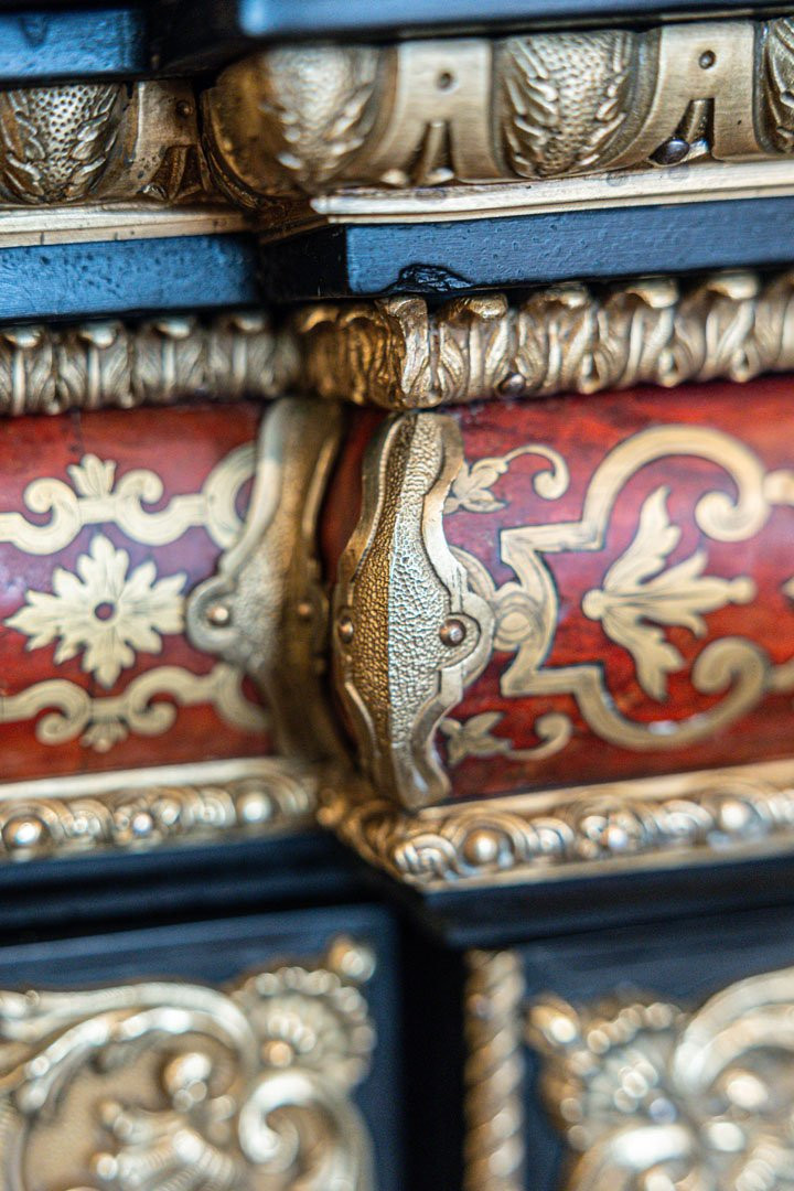 Grande Enfilade en marqueterie Boulle-photo-2