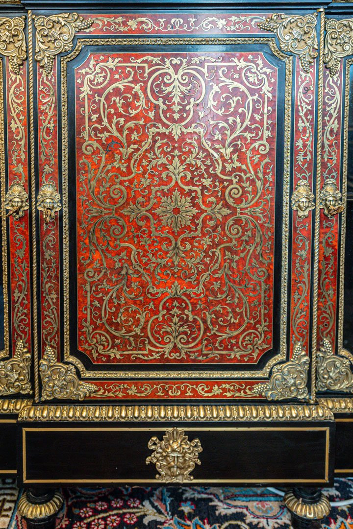 Grande Enfilade en marqueterie Boulle-photo-4