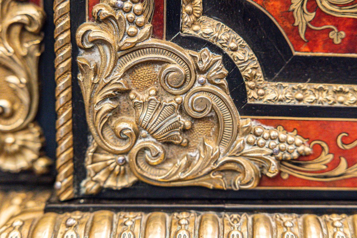 Grande Enfilade en marqueterie Boulle-photo-3