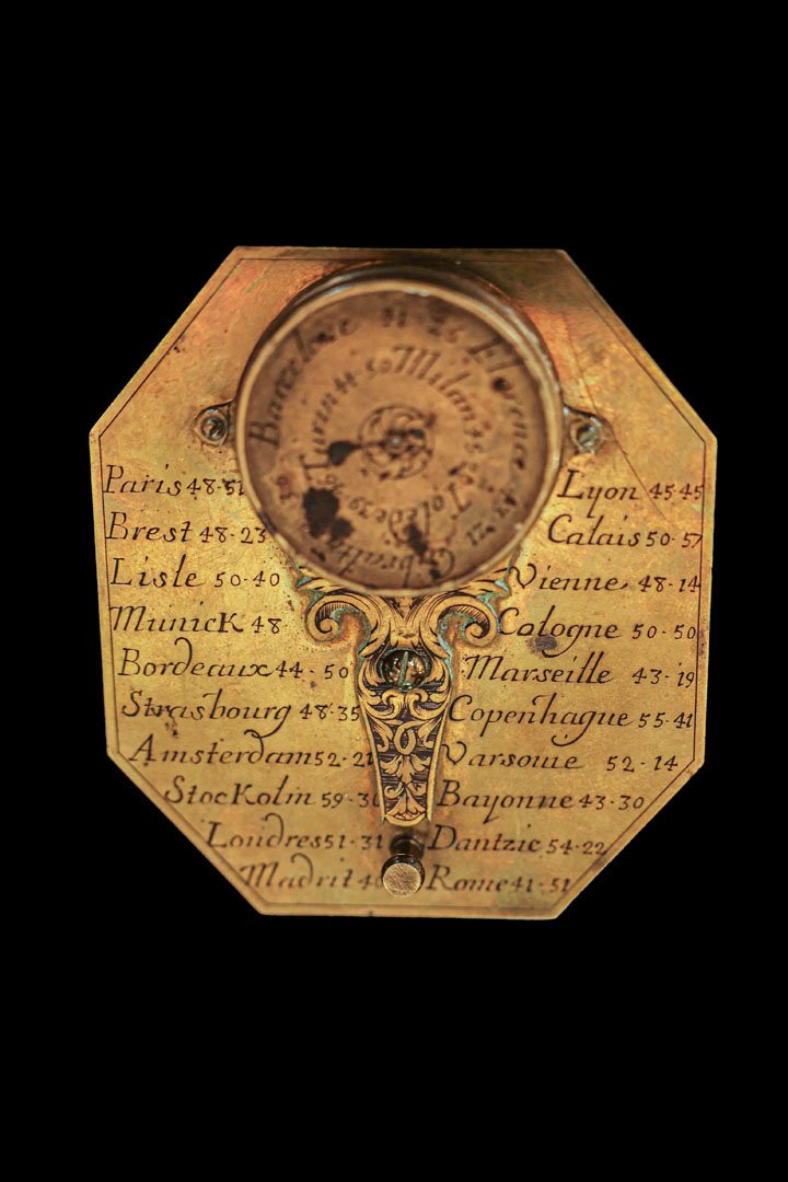 Cadran Solaire Portatif faisant Boussole-photo-4