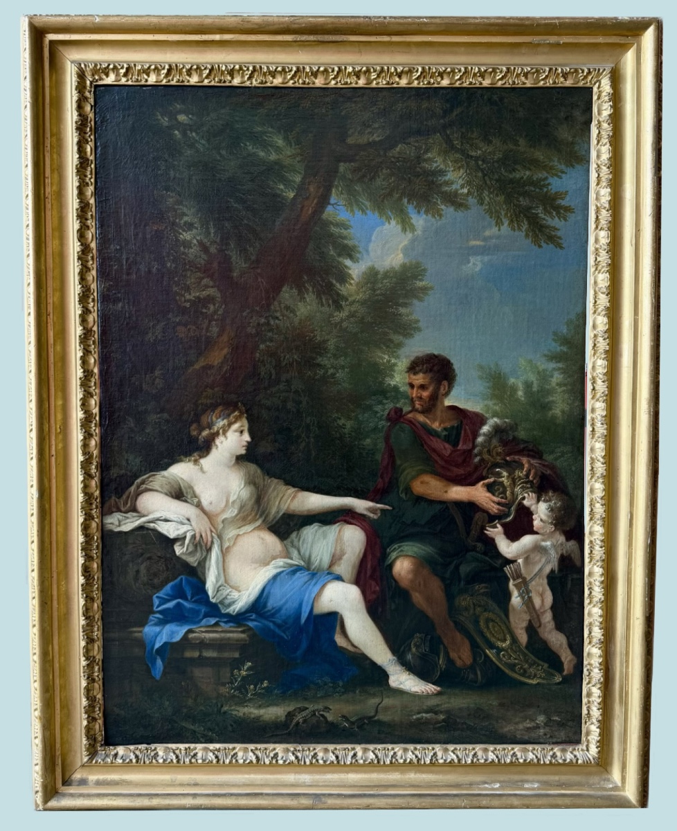 Vénus Mars et Cupidon