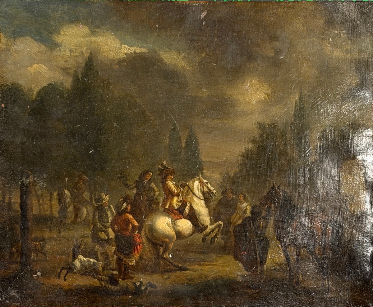 Dirk Langendijk, Oil On Copper
