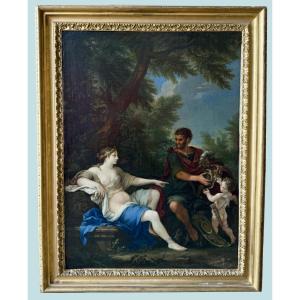 Vénus Mars et Cupidon
