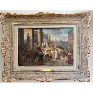 Delacroix Circle: A Scene From Ancient Rome