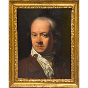 Giovanni Battista Dell’Era (1765 - 1799) - Portrait d'homme (ou Autoportrait)
