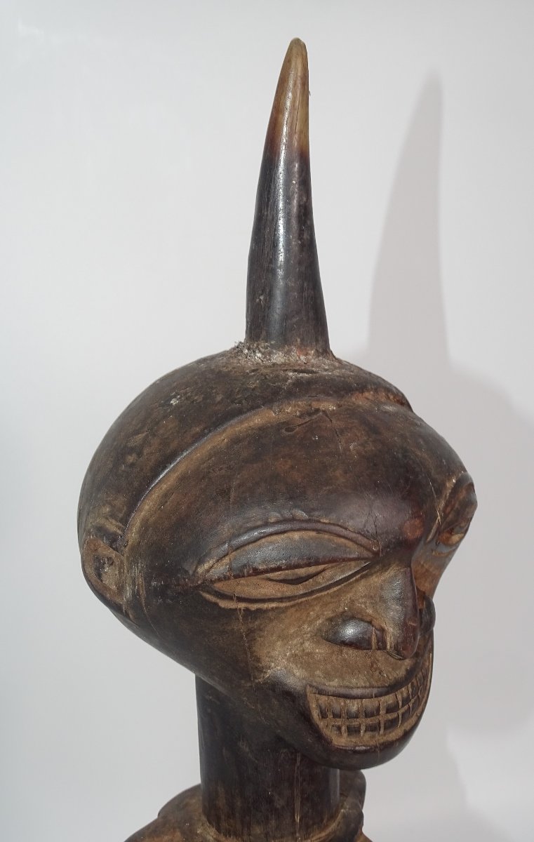 Songye Fetish With Summit Horn, Ground Floor, Collection Of Doctor Jean Redor.-photo-1