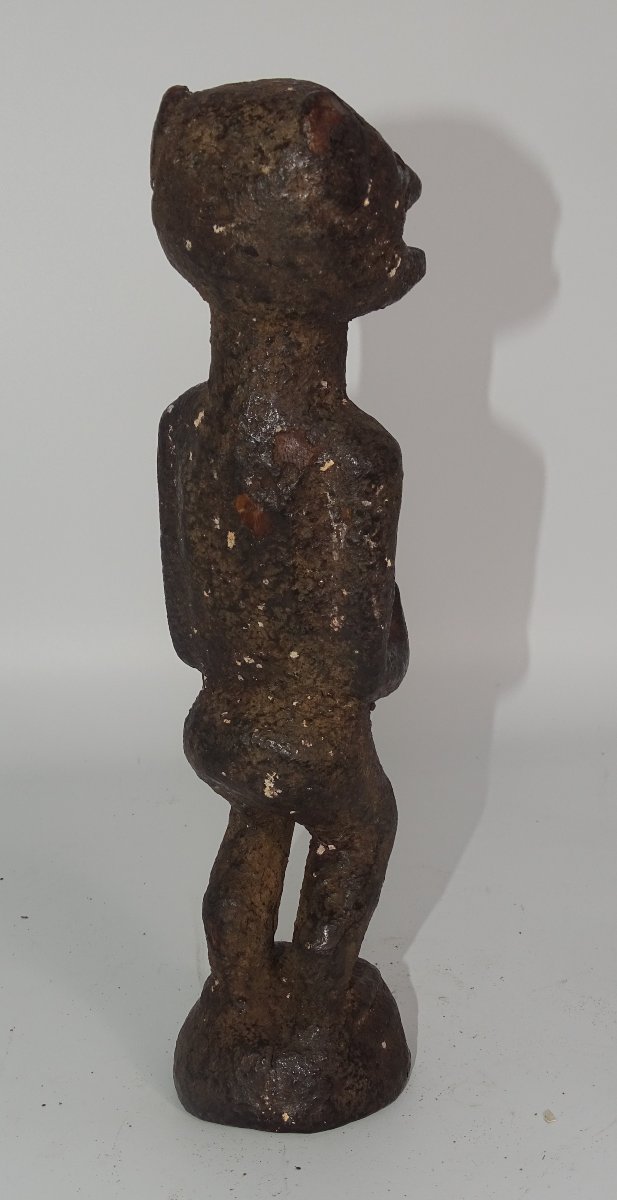 Statue Simiesque Singe Mbotumbo Baoulé, Collection Du Docteur Jean Redor.-photo-4