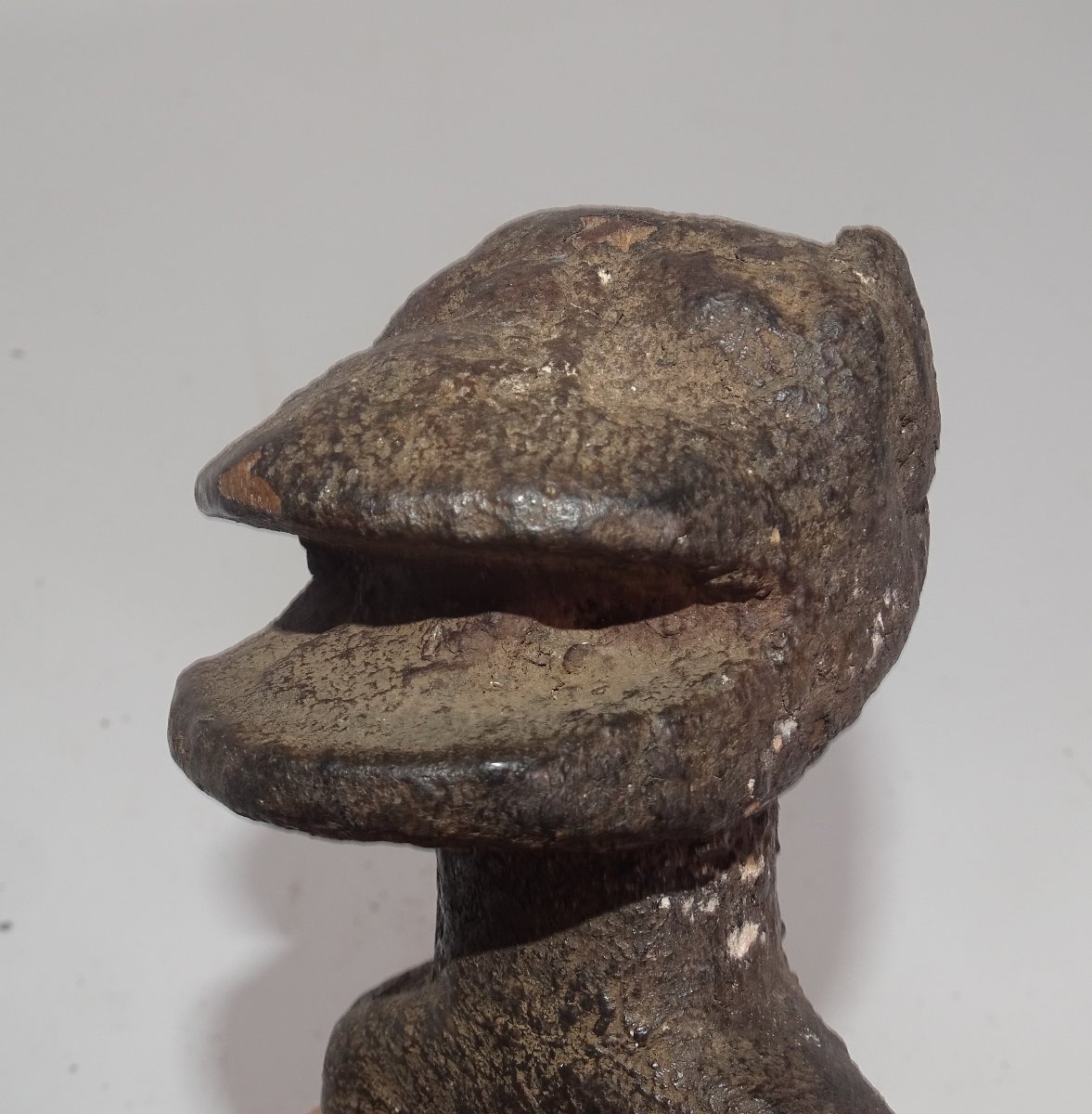 Statue Simiesque Singe Mbotumbo Baoulé, Collection Du Docteur Jean Redor.-photo-2