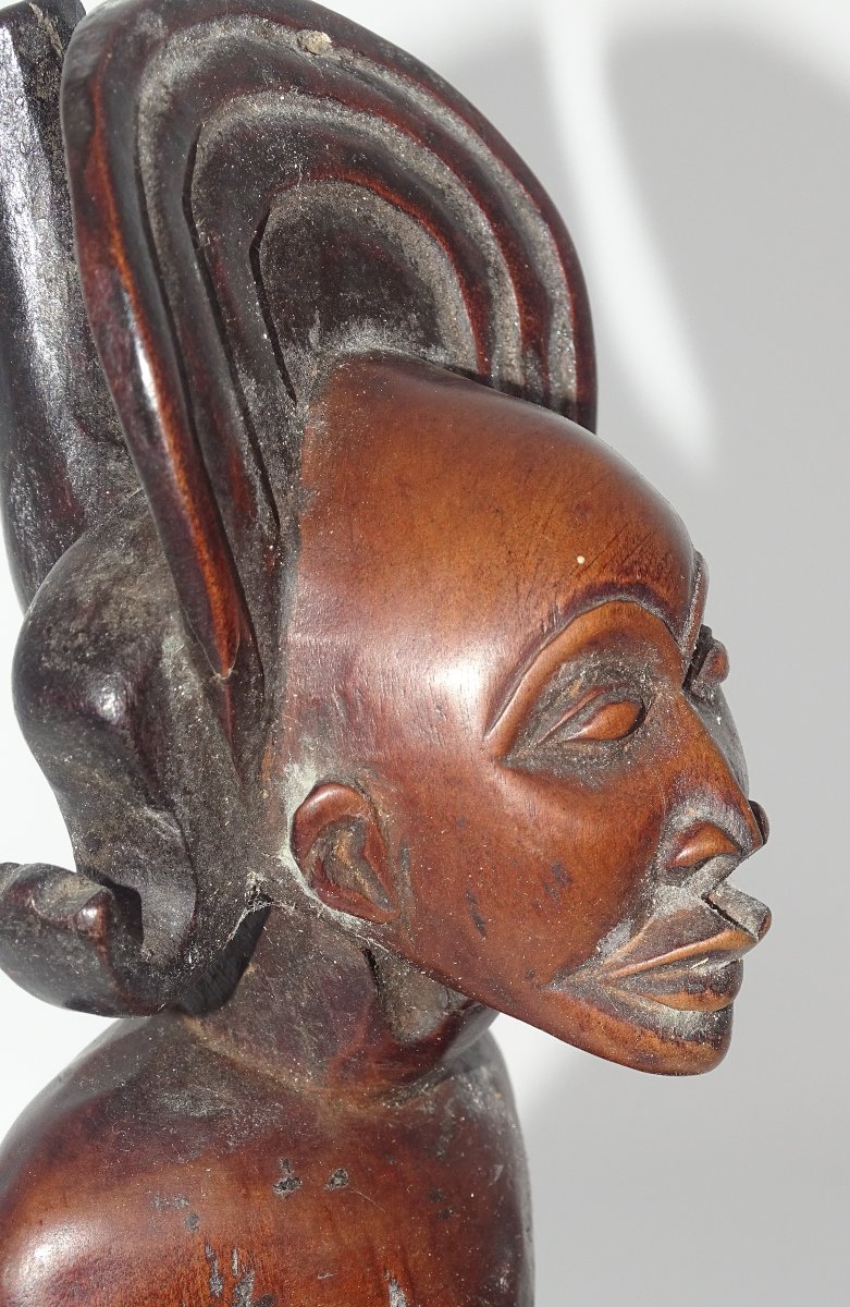 Statue Chokwe / Tshokwe, Rd Congo, Collection Du Docteur Jean Redor.-photo-2