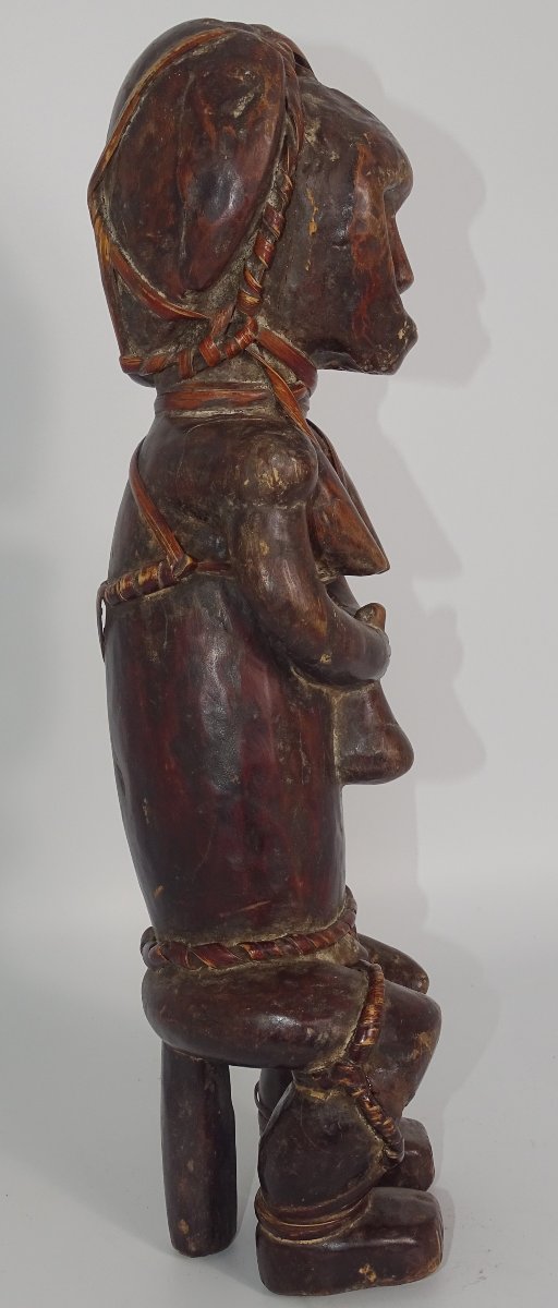  Fang, Reliquary Guardian Figure “eyema Byeri”, Collection Of Doctor Jean Redor.-photo-3
