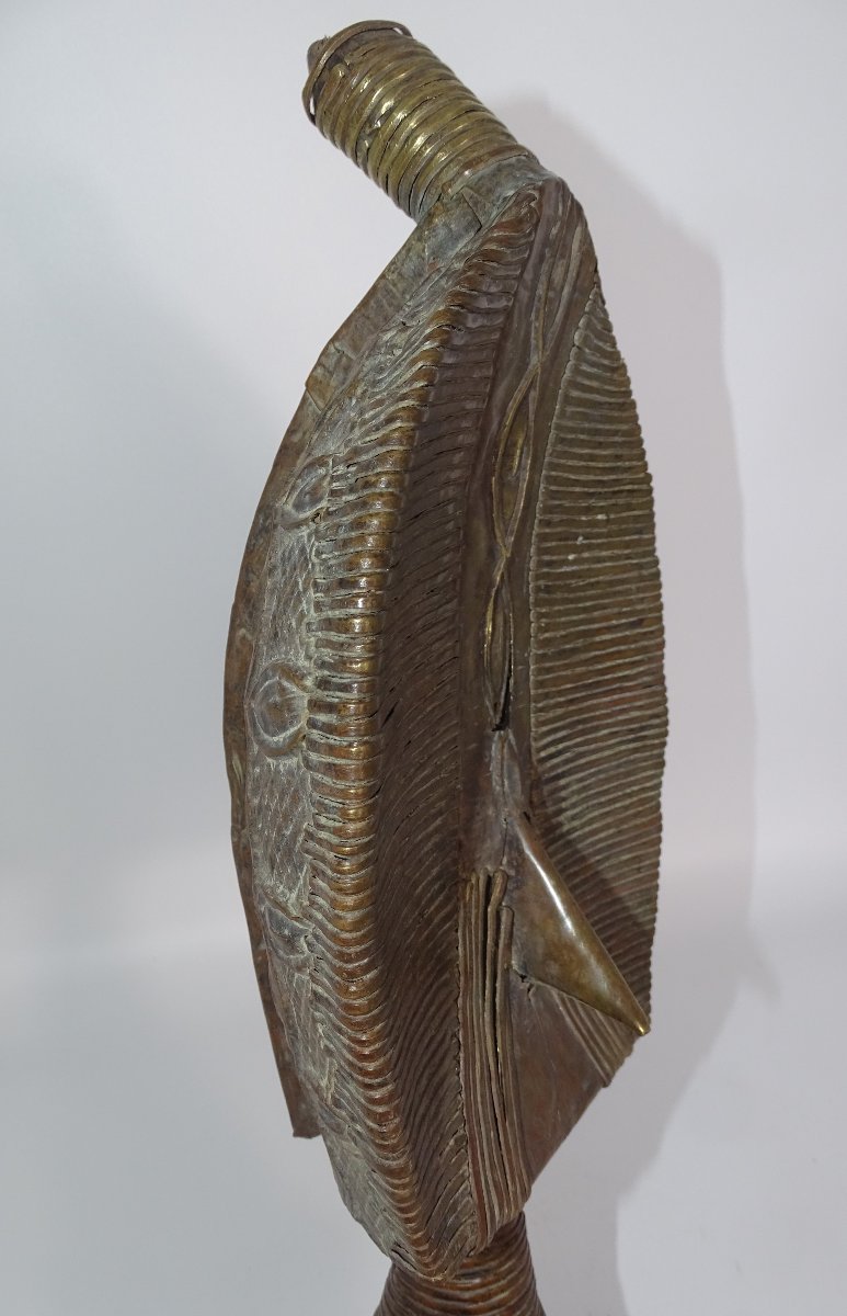 Mahongwé Reliquary Kota Gabon, Collection Of Doctor Jean Redor-photo-5
