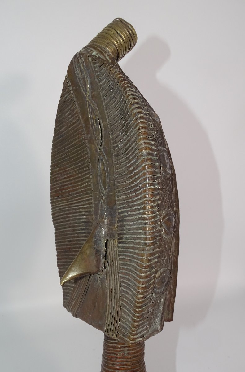 Mahongwé Reliquary Kota Gabon, Collection Of Doctor Jean Redor-photo-7