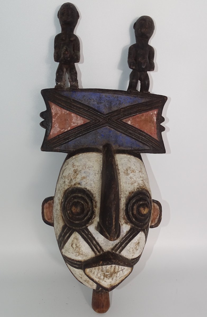 Masque Gurunsi – Burkina-faso, Collection Du Docteur Redor.-photo-2