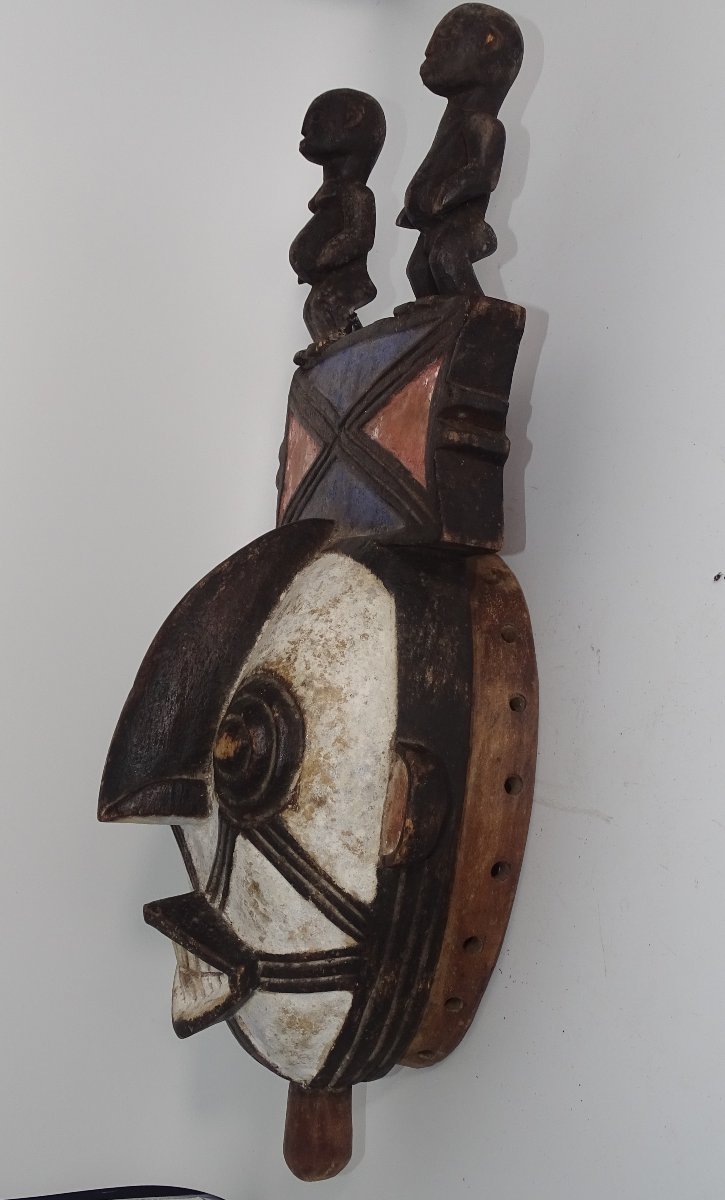 Masque Gurunsi – Burkina-faso, Collection Du Docteur Redor.-photo-1