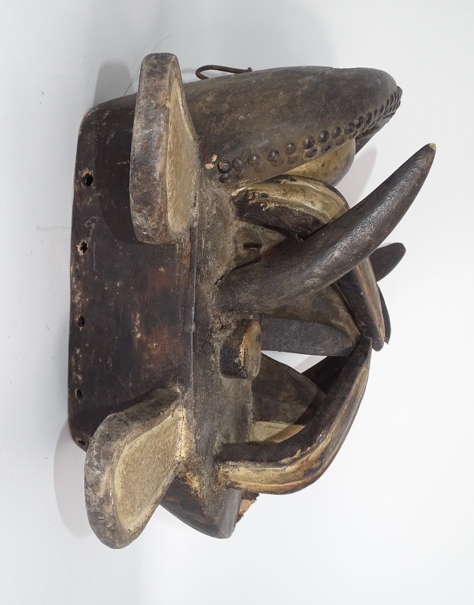 Masque bété, cote d'ivoire, Collection Du Docteur Redor.-photo-2