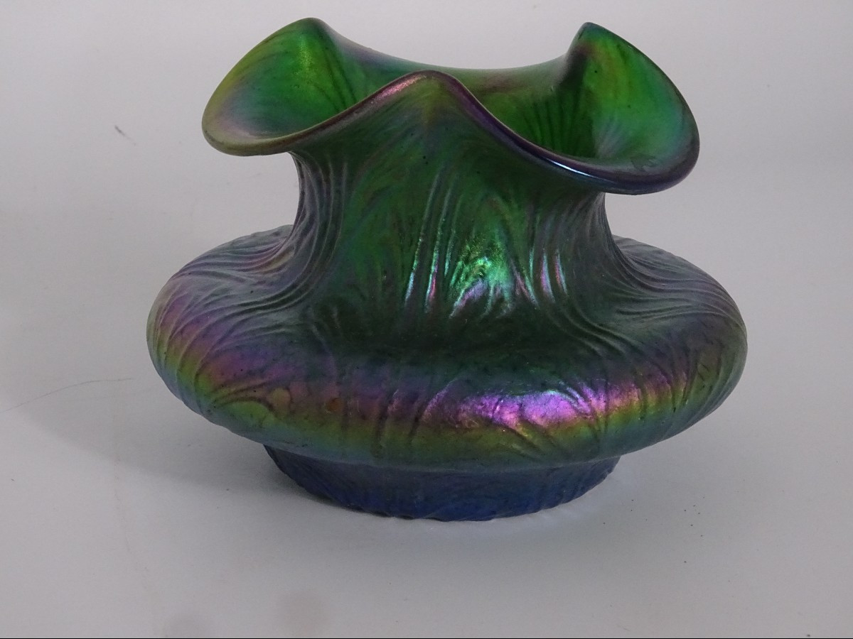 art nouveau, Wilhem Kralik Ou Johann Loetz, collection d'un amateur