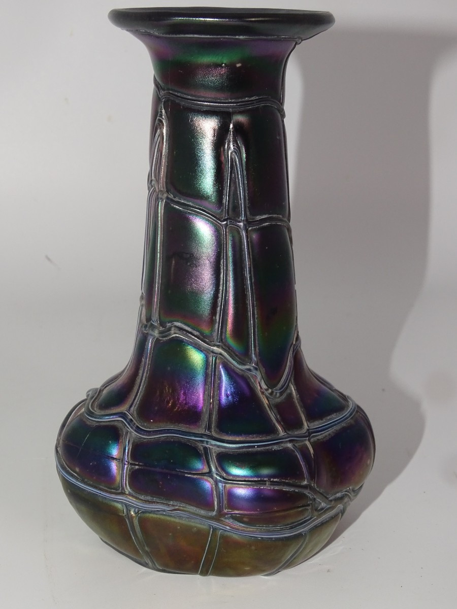 art nouveau, Wilhem Kralik Ou Johann Loetz, collection d'un amateur