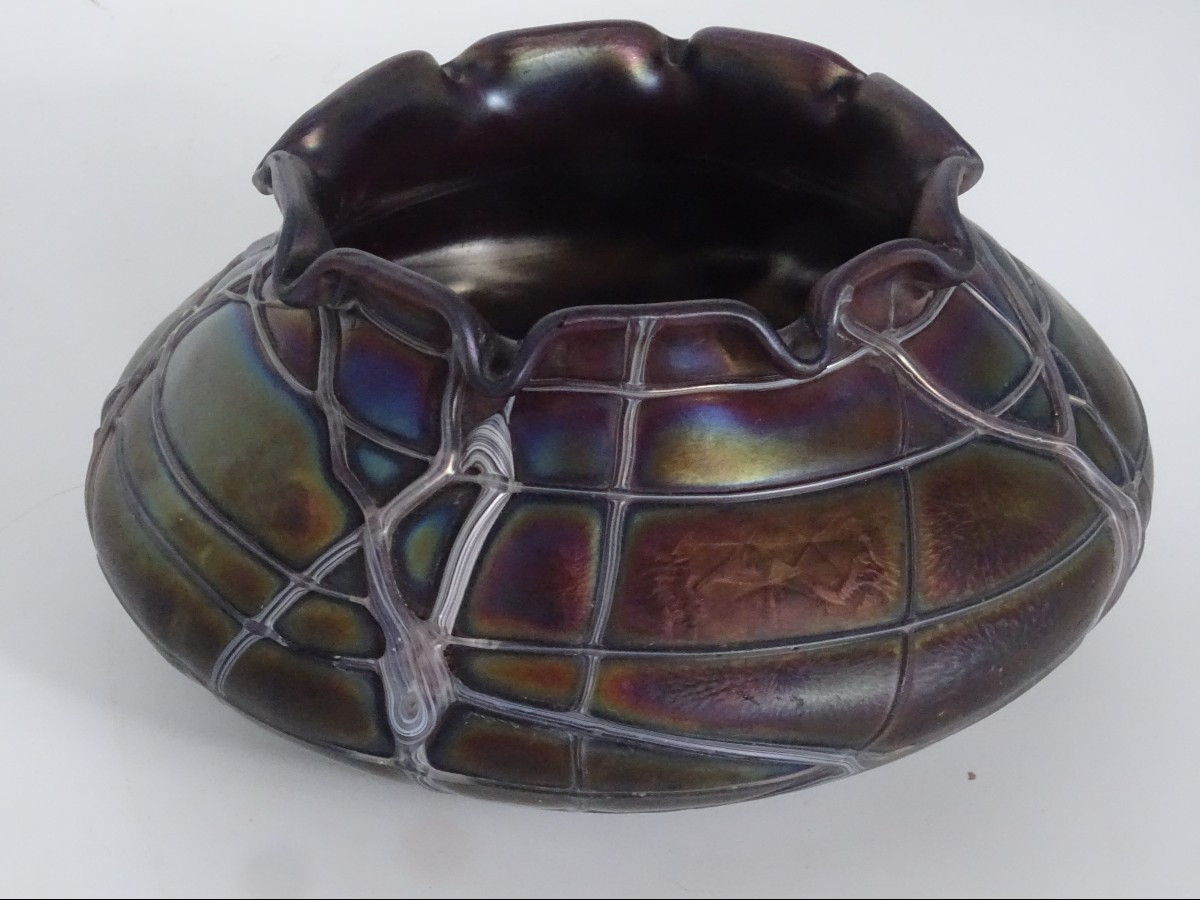 art nouveau, Wilhem Kralik Ou Johann Loetz, collection d'un amateur