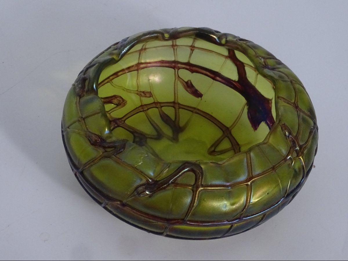 Art Nouveau, Wilhelm Kralik Or Johann Loetz, Collection Of An Amateur-photo-2