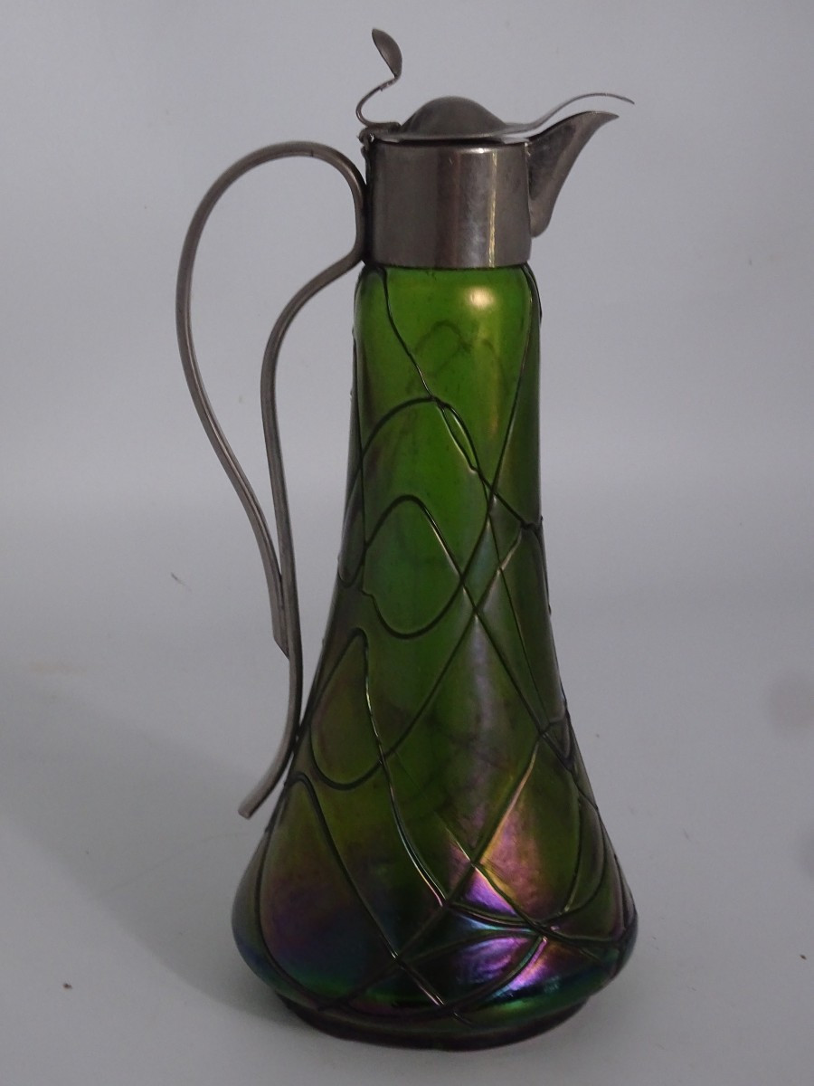 art nouveau, Wilhem Kralik Ou Johann Loetz, collection d'un amateur