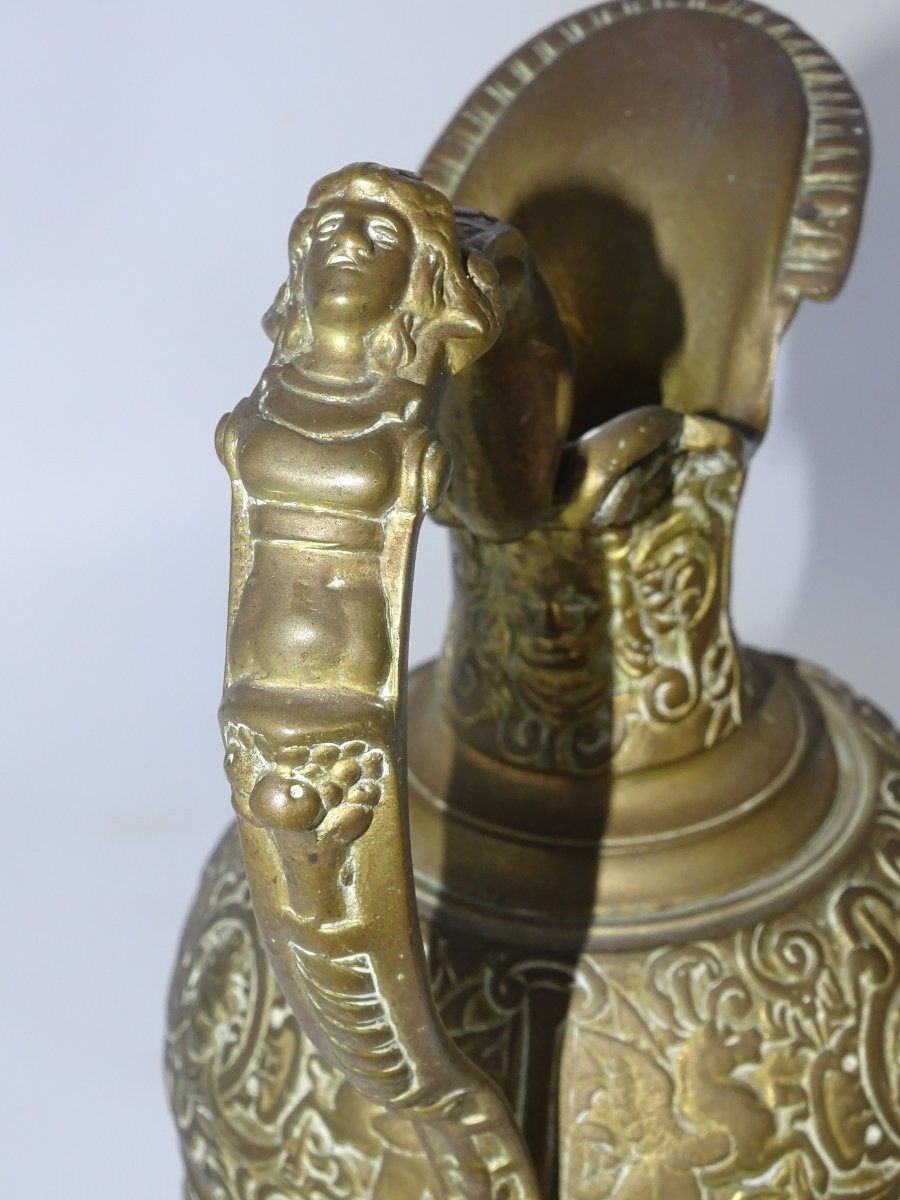 "LA TEMPERANCE" AIGUIERE EDITION EN BRONZE D'APRES FRANCOIS BRIOT-photo-5