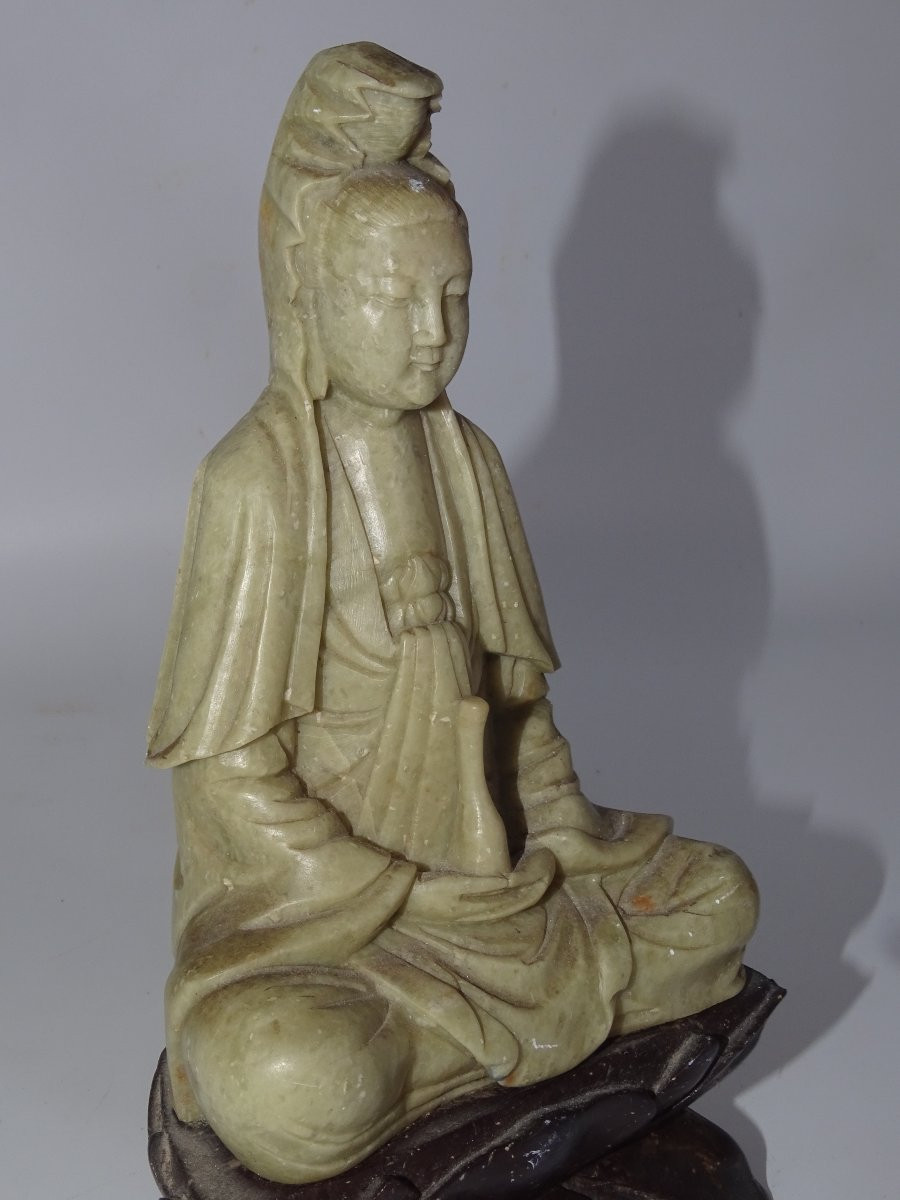 Guan Yin En Pierre Dure, Chine-photo-4