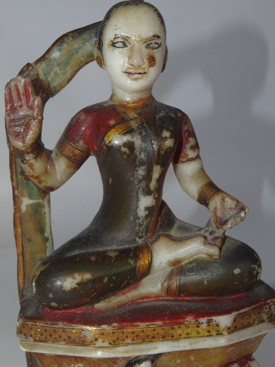 White Marble Buddha - Burma 18th Century - Asia-photo-1