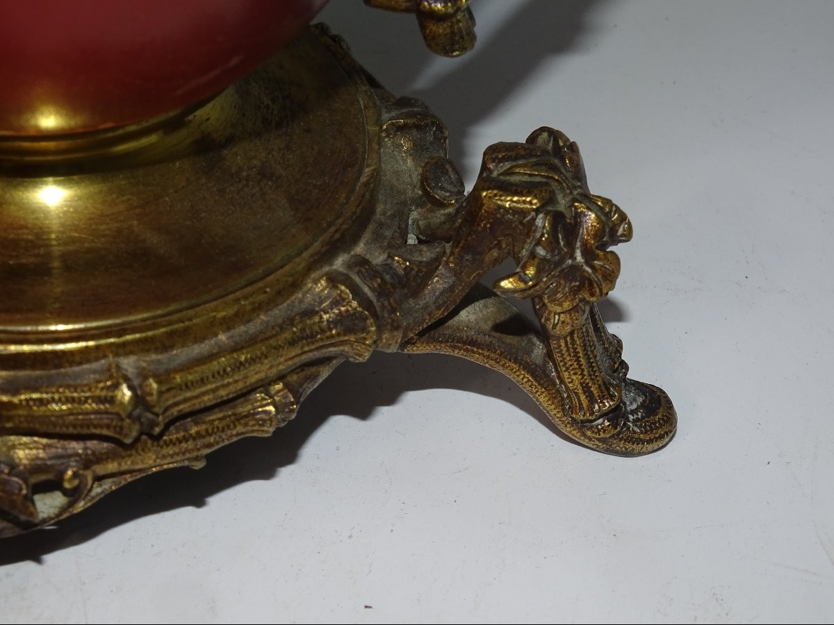 Porcelain And Gilt Bronze Vase With Chinese Decoration, Dlg Of The Crystal Staircase, 19th Century-photo-6