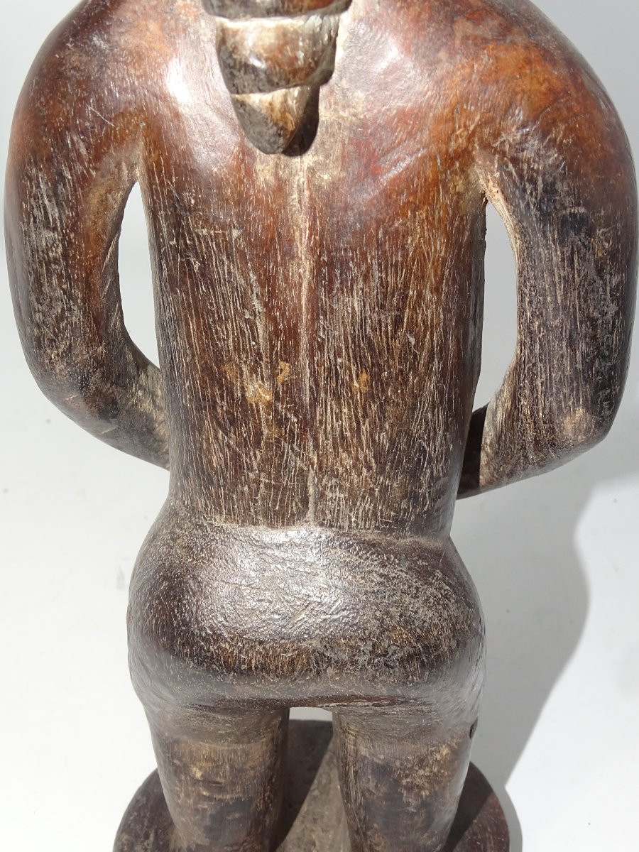 Baoulé Statue?, Origin Unknown, Collection Of Doctor Jean Redor.-photo-3