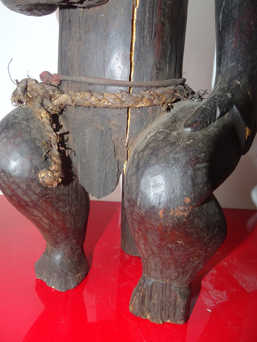Fang Byeri Ntumu Reliquary Guardian, Collection Of Doctor Jean Redor.-photo-4