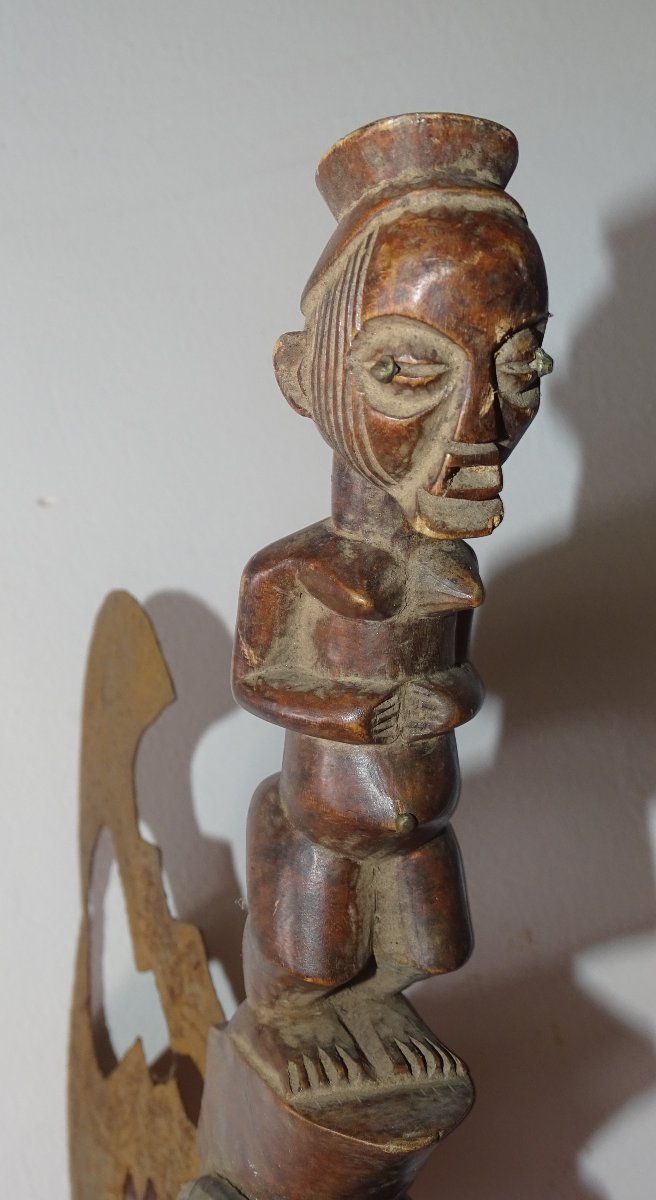 hache de cérémonie ou monnaie songyé, Collection Du Docteur Jean Redor.-photo-2