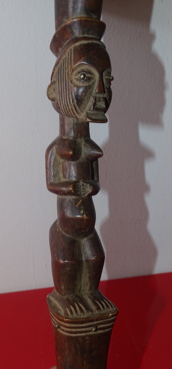 hache de cérémonie ou monnaie songyé, Collection Du Docteur Jean Redor.-photo-3