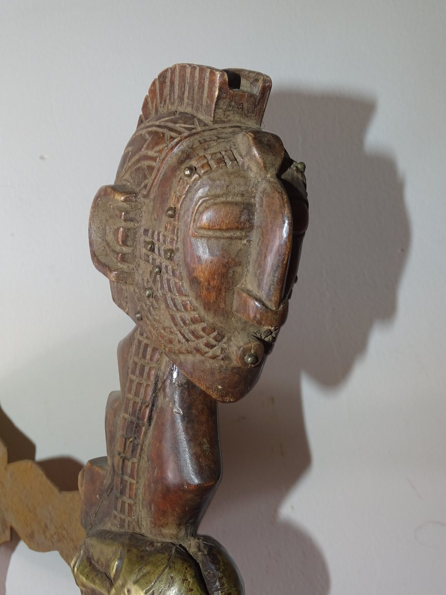hache de cérémonie ou monnaie songyé, Collection Du Docteur Jean Redor.-photo-1