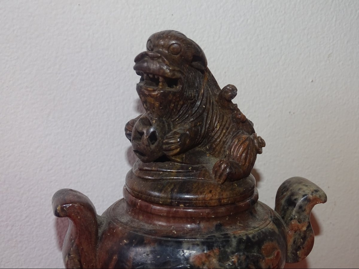 Hard Stone Sculpture, 19th Century, China, Asia, Amateur Collection-photo-2