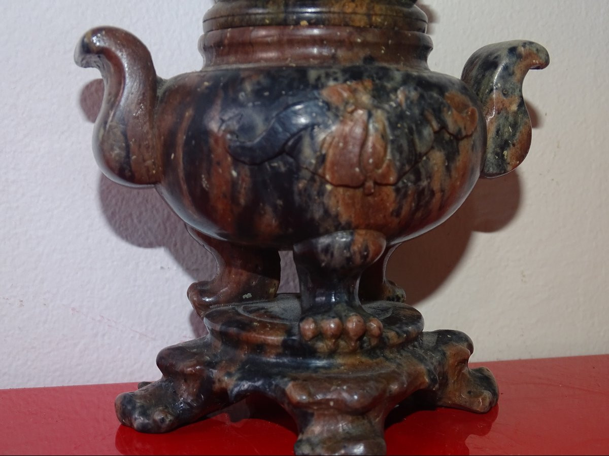 Hard Stone Sculpture, 19th Century, China, Asia, Amateur Collection-photo-3